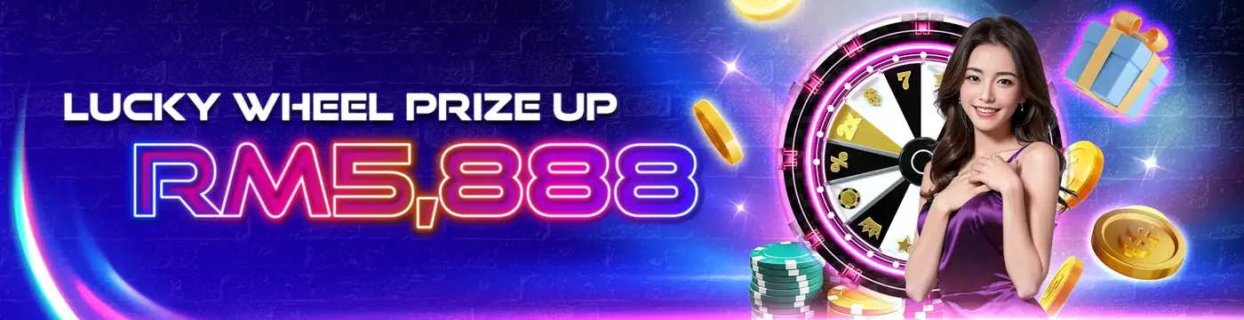 CMC88 Lucky Wheel prize up to RM5,888 banner
